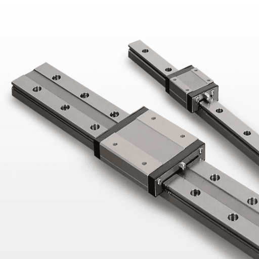 What factors should be considered when selecting linear rails for industrial use?