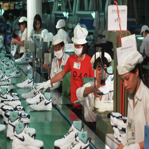 nike shoe factory in china